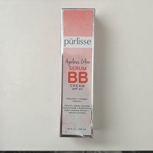 PURLISSE Ageless Glow Serum BB Cream SPF40 in TAN 1.4oz Full Size -